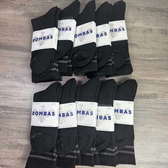Bombas Other - Bombas honeycomb calf socks Mens Large (9.5-13) 10 PAIRS